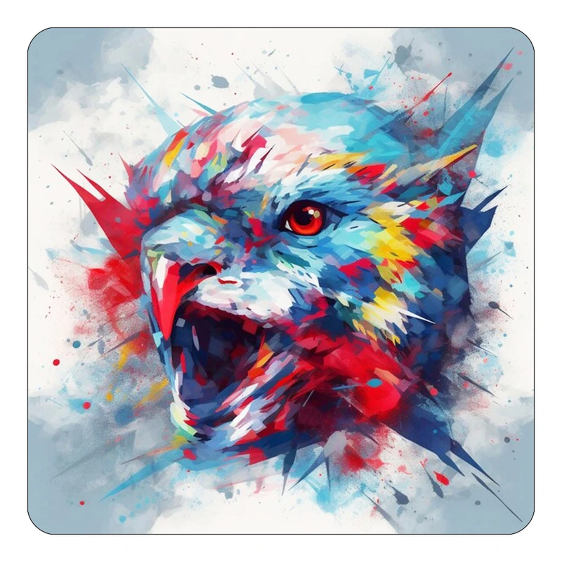 مگنت کاکتی طرح حیوانات رنگی مدل mp25309