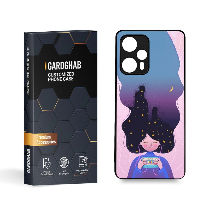 کاور گارد قاب مدل دخترانه مناسب برای گوشی موبایل شیائومی Redmi note 12 Turbo/Poco F5