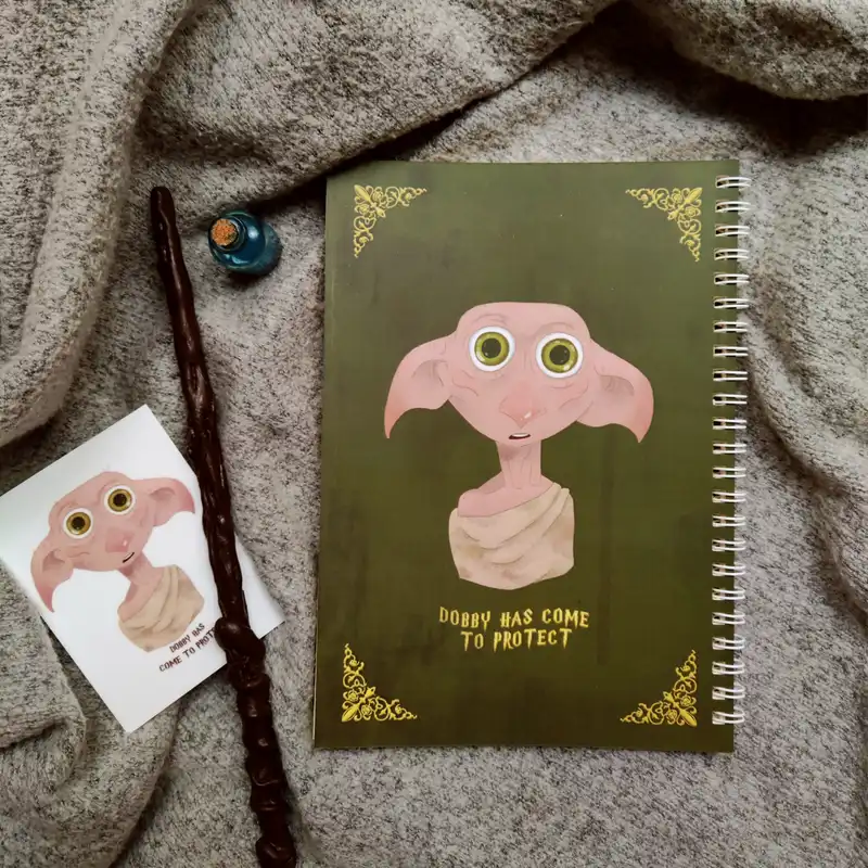 دفتر برنامه ریزی بیگای استودیو مدل دابی هری پاتر