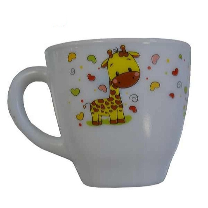 سرویس غذاخوری 5 تکه کودک پارس اپال مدل زرافه کد 460