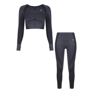 ست نیم تنه و لگینگ ورزشی زنانه دریم اسلیم مدل T024