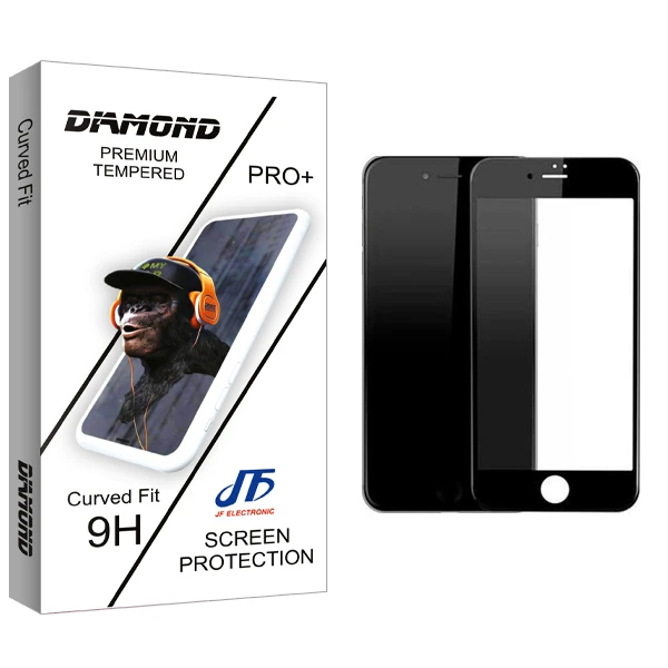 محافظ صفحه نمایش جی اف مدل Diamond glass مناسب برای گوشی موبایل اپل iPhone SE2020