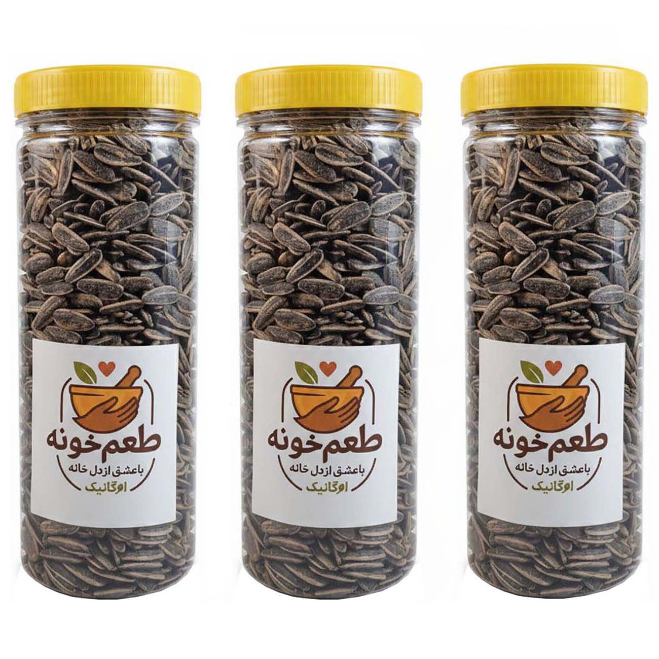 تخمه آفتابگردان با طعم پیاز جعفری طعم خونه - 500 گرم بسته 3 عددی
