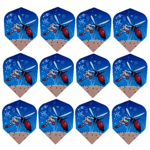 پر یدک دارت هاروس مدل QUADRO کد 01 بسته 12 عددی