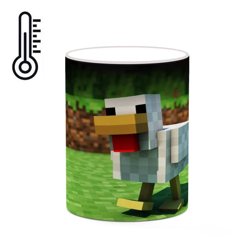 ماگ حرارتی کاکتی طرح ماینکرافت minecraft مدل mgh41499