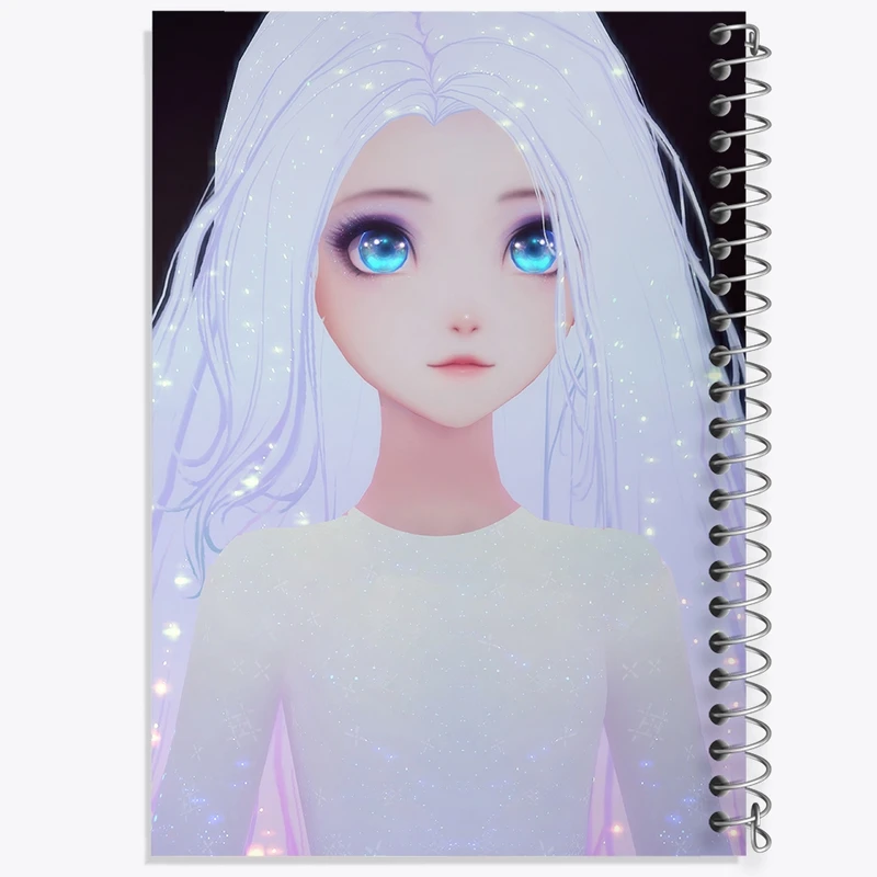 دفتر لیست خرید 50 برگ خندالو طرح دخترانه کد F354