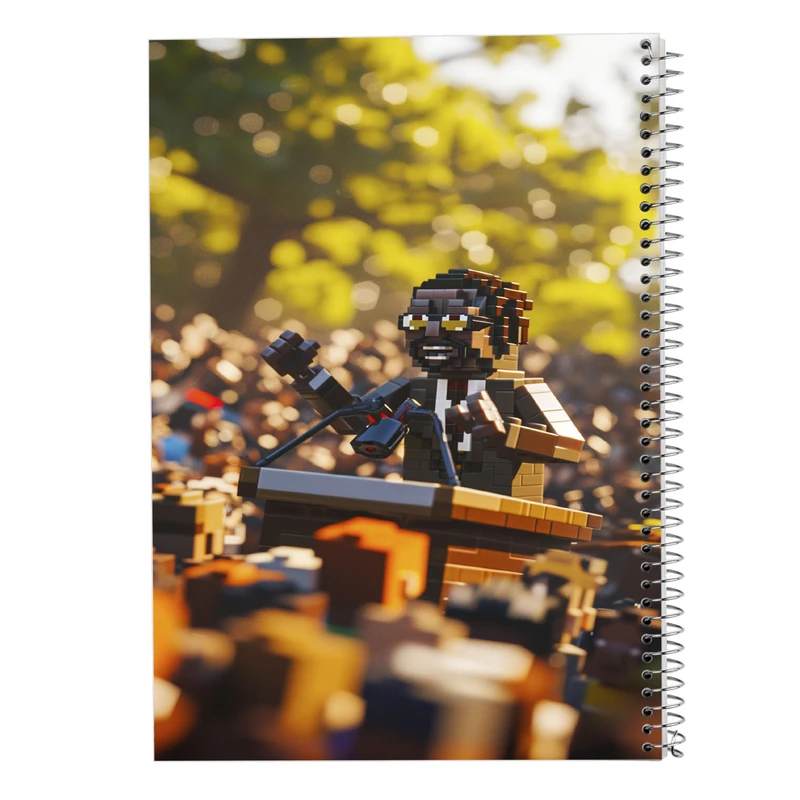 دفتر لیست خرید 50 برگ مدوپد مدل ماینکرفت minecraft کد DF14007