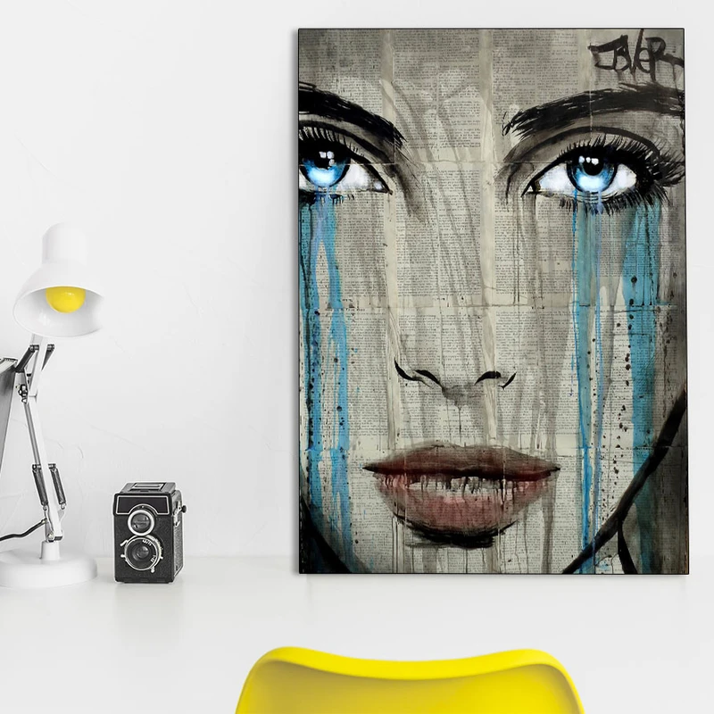 تابلو شاسی گالری استاربوی طرح تنهایی مدل Art 60