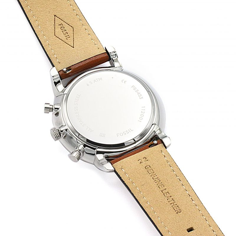 ساعت مچی عقربه‌ای مردانه  کوارتز فسیل مدل FS5453