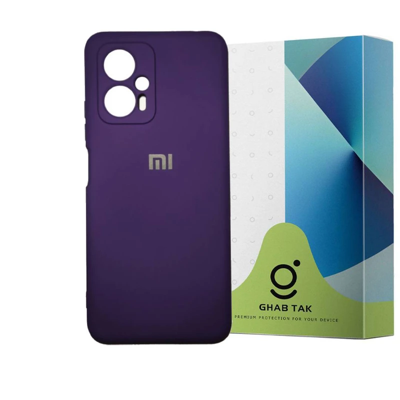 کاور قاب تک مدل سیلیکونی کد  Grd05C مناسب برای گوشی موبایل شیائومی Poco X4 GT