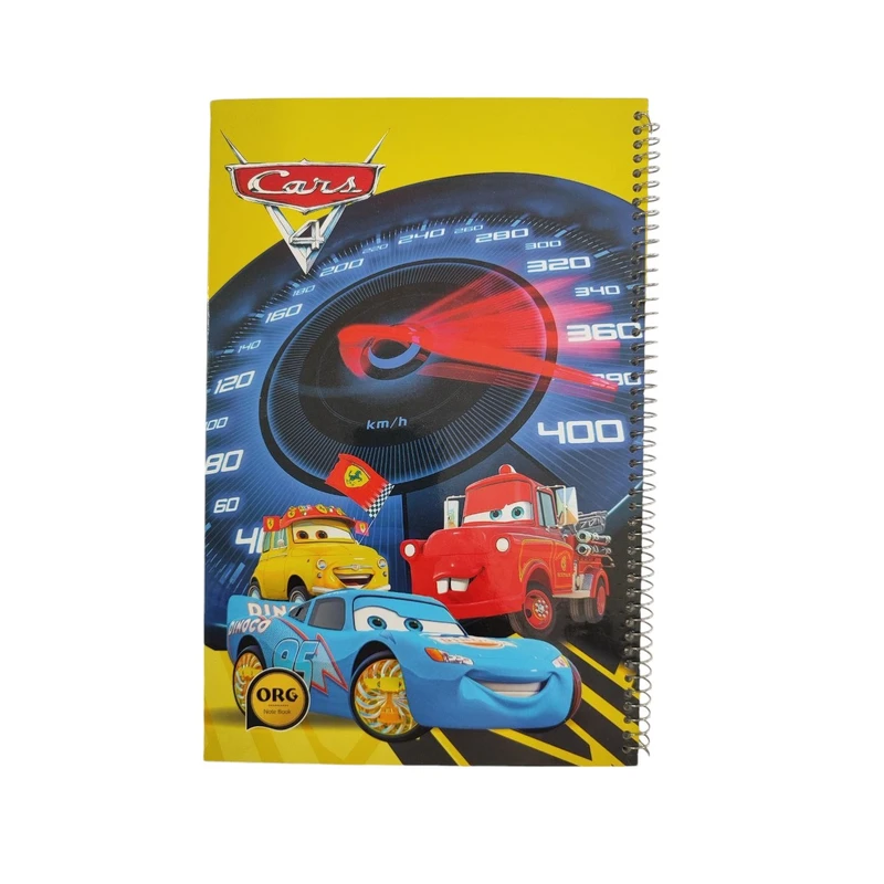 دفتر نقاشی 50 برگ مدل رحلی طرح ماشین کد 007