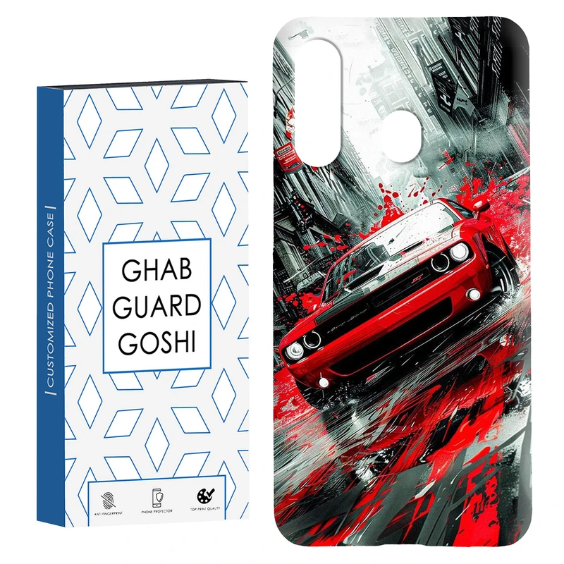 کاور قاب گارد گوشی طرح ماشین کد Dimo-091 مناسب برای گوشی موبایل سامسونگ Galaxy A60 / M40