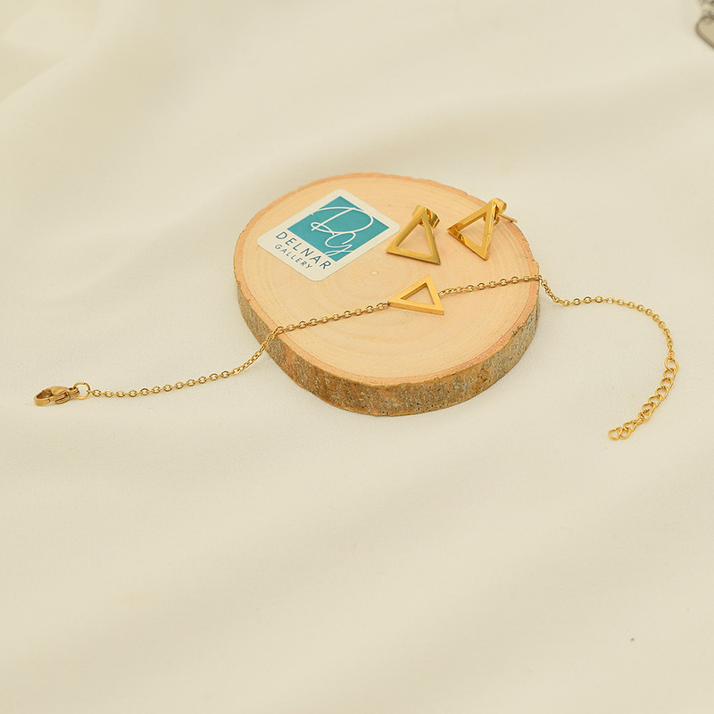 نیم ست زنانه دلنار گالری مدل مثلث نیم ست زنانه دلنار گالری مدل مثلث