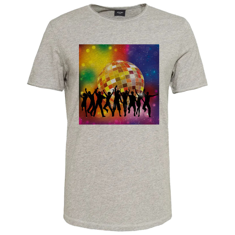 تیشرت آستین کوتاه مردانه کد M197 رنگ طوسی