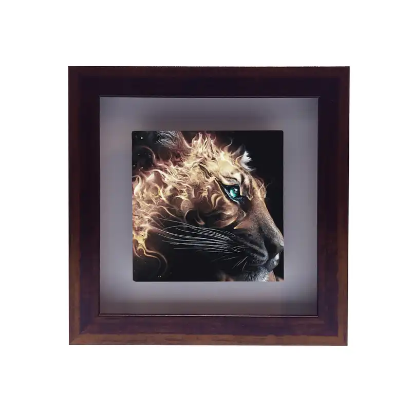 تابلو کاشی طرح شیر آتشین مدل RG 1002