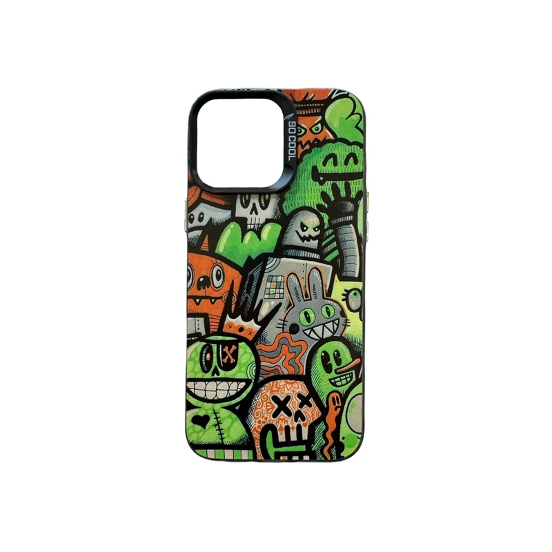 کاور مدل سوکول طرح عروسکهای کارتونی کد Cartoon90 مناسب برای گوشی موبایل اپل iPhone 15 Pro Max