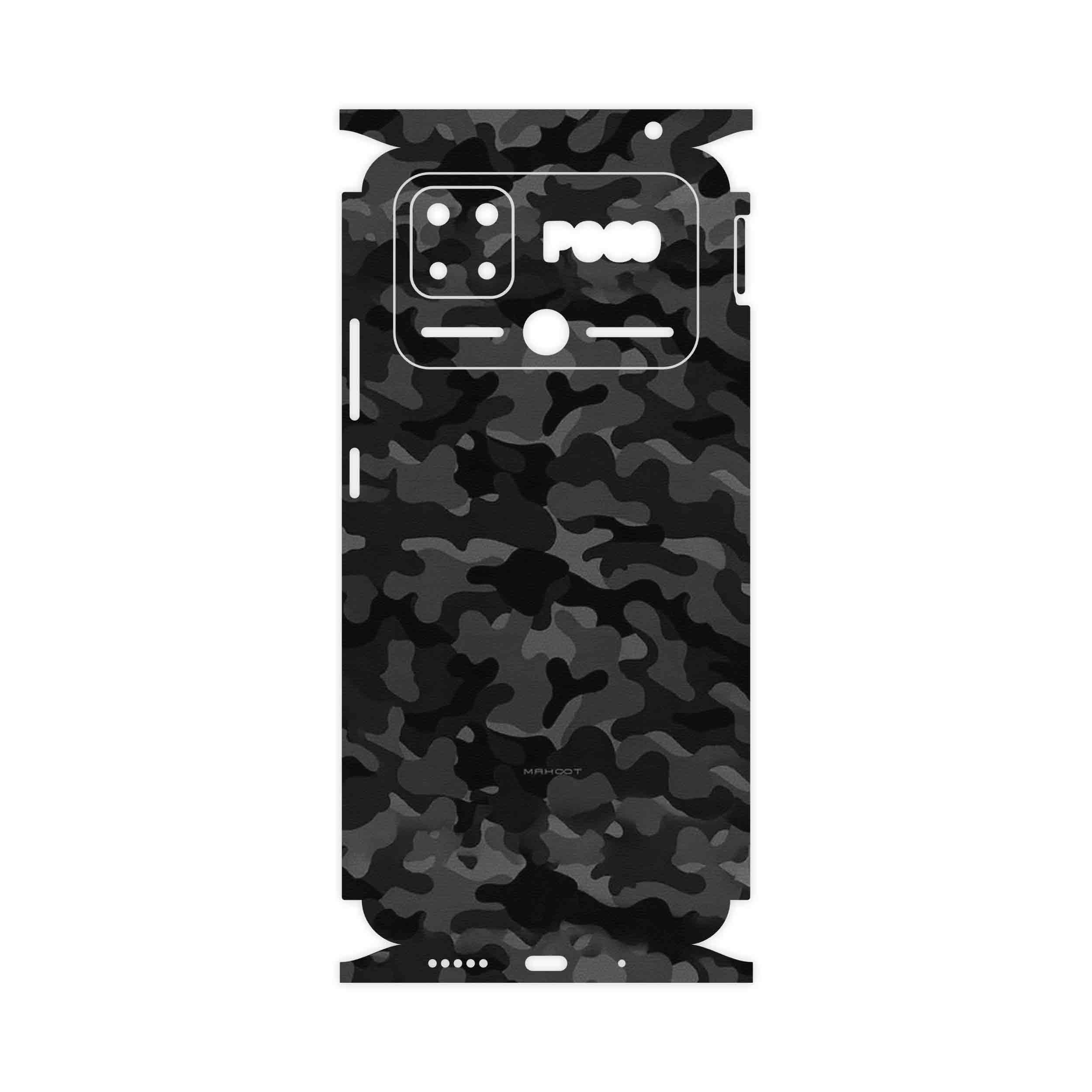 برچسب پوششی ماهوت مدل Night_Army-FullSkin مناسب برای گوشی موبایل شیائومی Poco C40