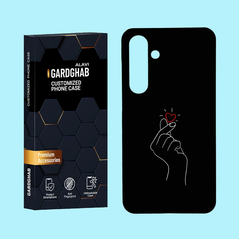 کاور گارد قاب مدل عاشقانه مناسب برای گوشی موبایل سامسونگ Galaxy S24 Plus