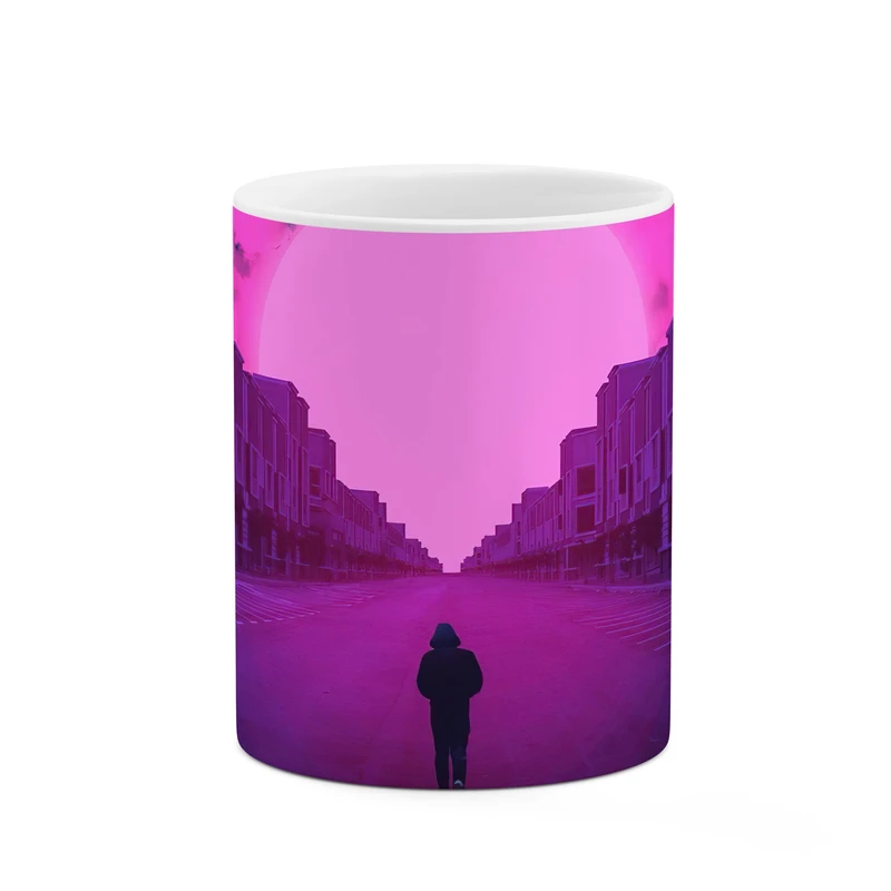 ماگ کاکتی طرح مرد تنها کد mgp10206