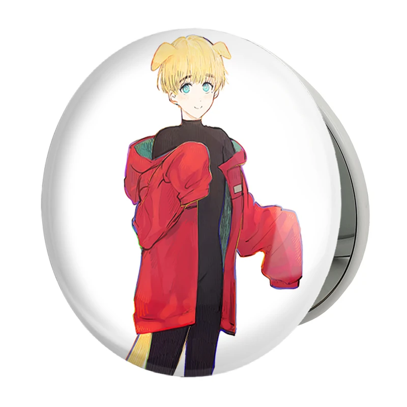 آینه جیبی خندالو طرح وش انیمه تریگان (Trigun) مدل تاشو کد 36254