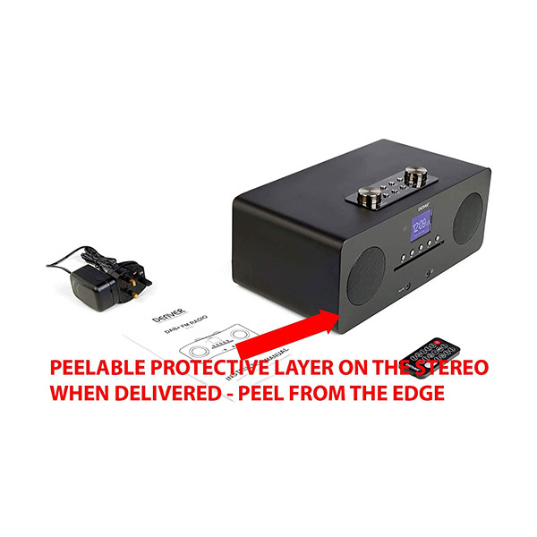 پخش کننده خانگی سی دی دنور مدل MIR-260-BLACK