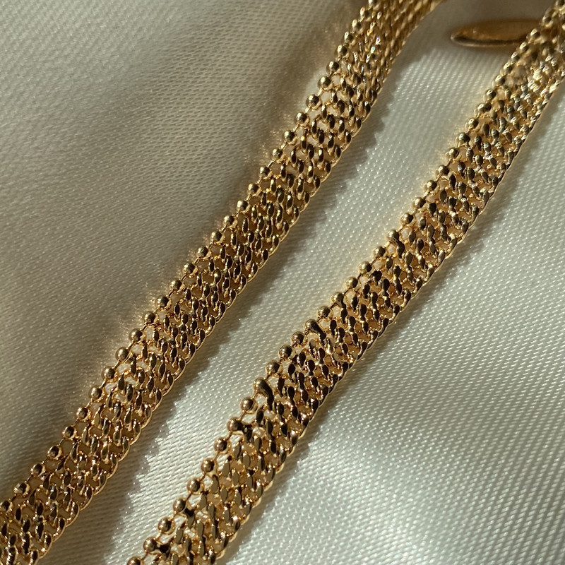 زنجیر زنانه ژوپینگ مدل حصیری