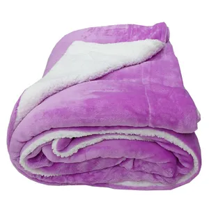 پتو مسافرتی مدل شکم بره ای سایز 220x240 سانتی متر