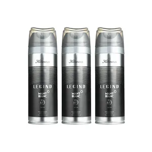 اسپری بدن مردانه کلینوس مدل mantblanc حجم 150 میلی لیتر مجموعه 3 عددی