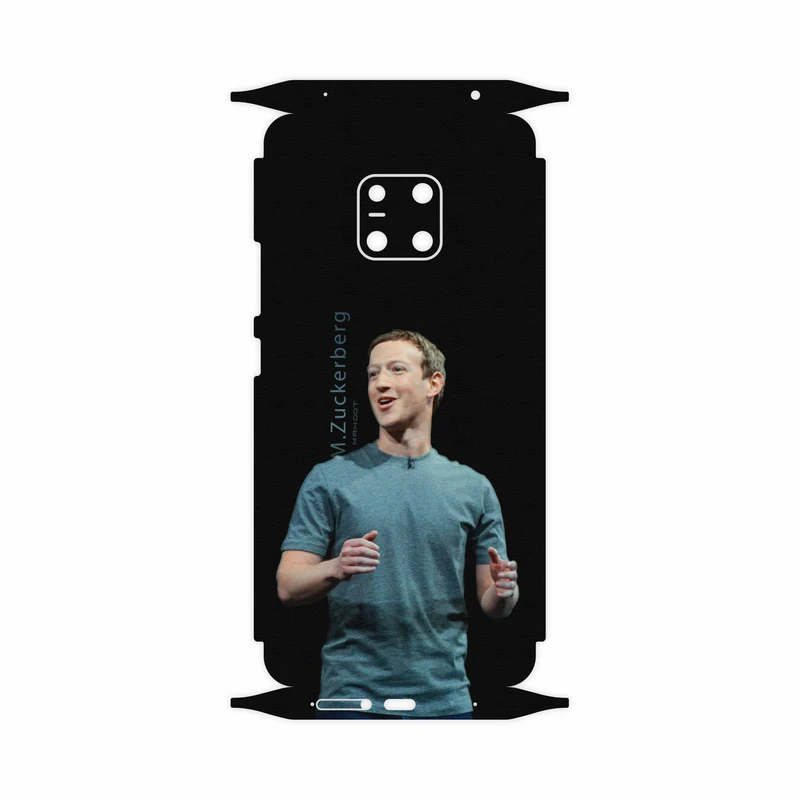 برچسب پوششی ماهوت مدل Mark-Zuckerberg-FullSkin مناسب برای گوشی موبایل هوآوی Mate 20 Pro
