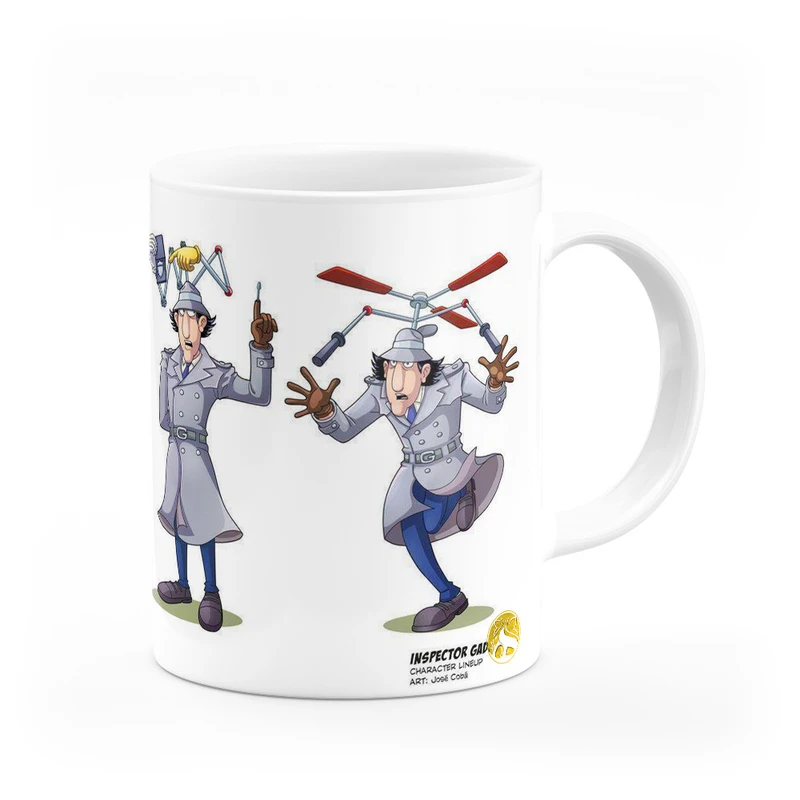 ماگ هومرو طرح انیمیشن کارآگاه گجت مدل MG4074