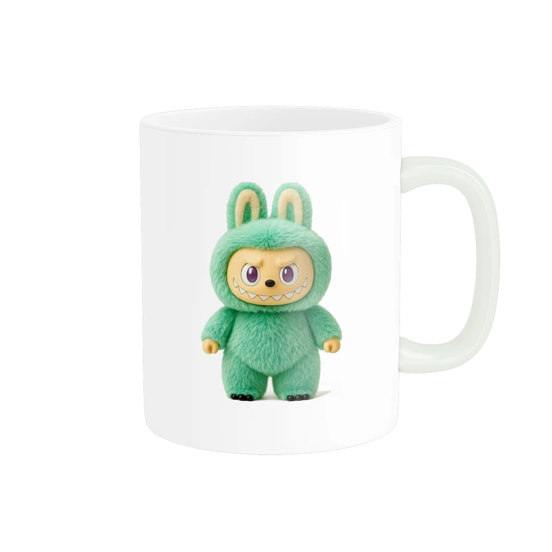 ماگ پاد آفرین مدل فانتزی طرح عروسک لبوبو Labubu ترند کد p10823