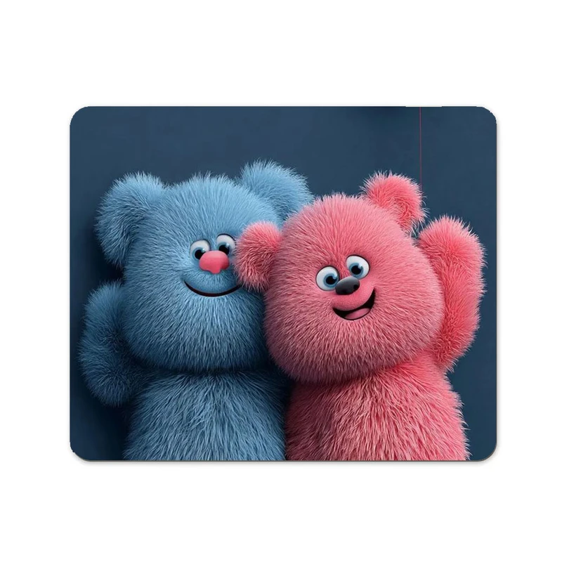 ماوس پد پاد آفرین مدل خرس های کیوت کد 114 سایز 24*19 سانتی متر