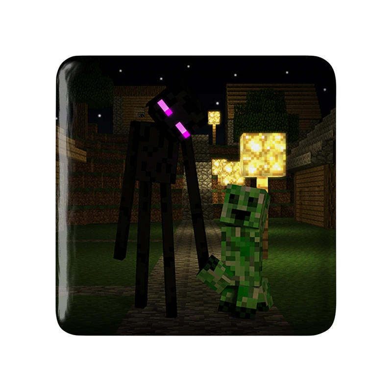 پیکسل خندالو طرح بازی ماینکرافت (Minecraft) مدل مربعی کد 36970
