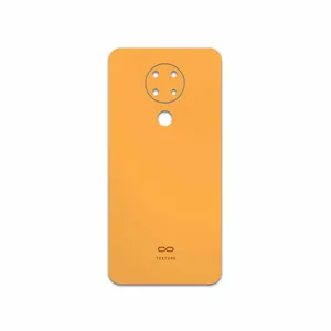MAHOOT Matte-Orange Cover Sticker for Nokia 3.4