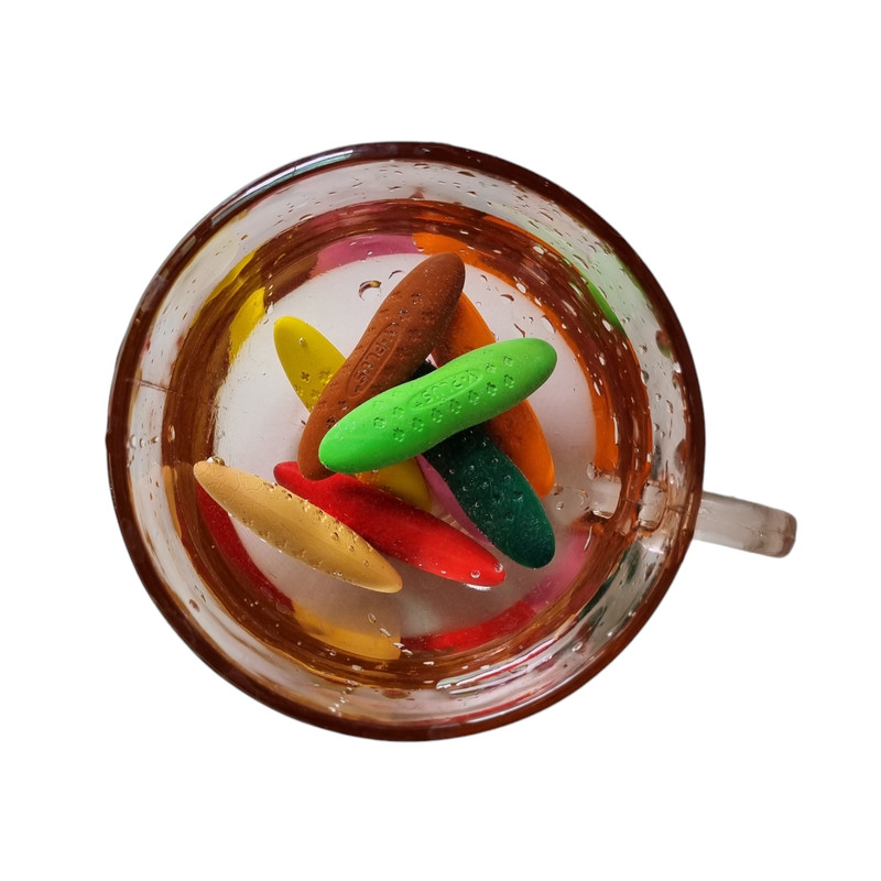 مداد شمعی 12 رنگ مدل جادویی بی نهایت و ضد آب طرح بادومی