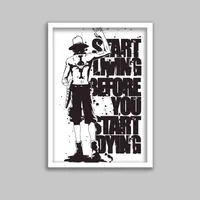 تابلو مدل انیمه وان پیس One Piece کد LA-G10517