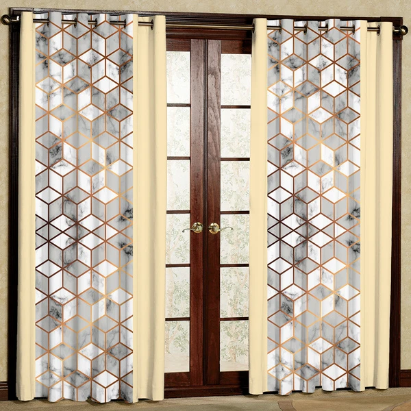 پرده مدل پانچی کد 5289 سایز 280x140 سانتی متر