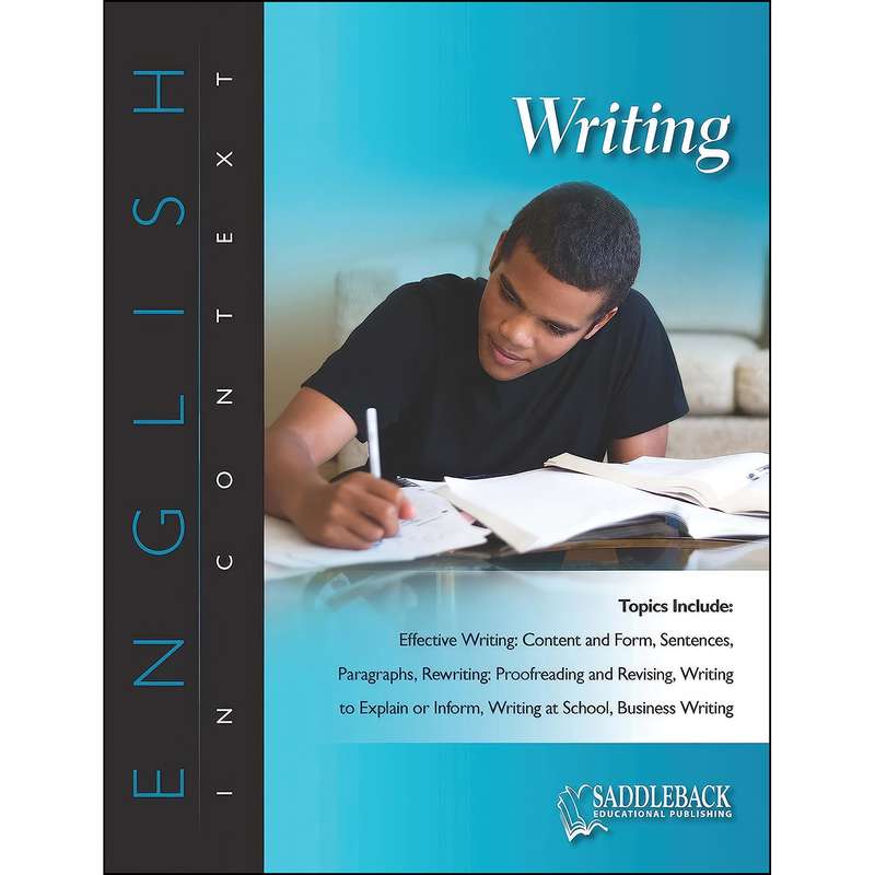 کتاب Writing- English in Context اثر Saddleback Educational Publishing انتشارات Saddleback Educational Publishing کتاب Writing- English in Context اثر Saddleback Educational Publishing انتشارات Saddleback Educational Publishing
