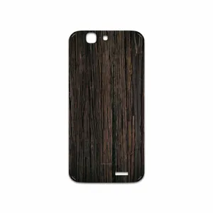 MAHOOT Burned Wood Cover Sticker for Huawei Ascend G7