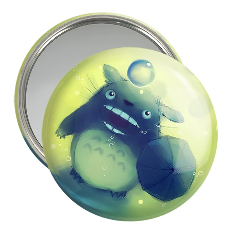 آینه جیبی خندالو مدل انیمه همسایه من توتورو My Neighbor Totoro کد 30249