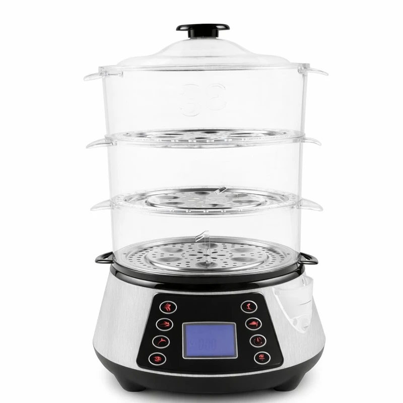 بخارپز لیتری هاردستون مدل سیلور بلک