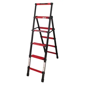 نردبان 11 پله تلسکوپی مدل دو طرفه کد Rk011