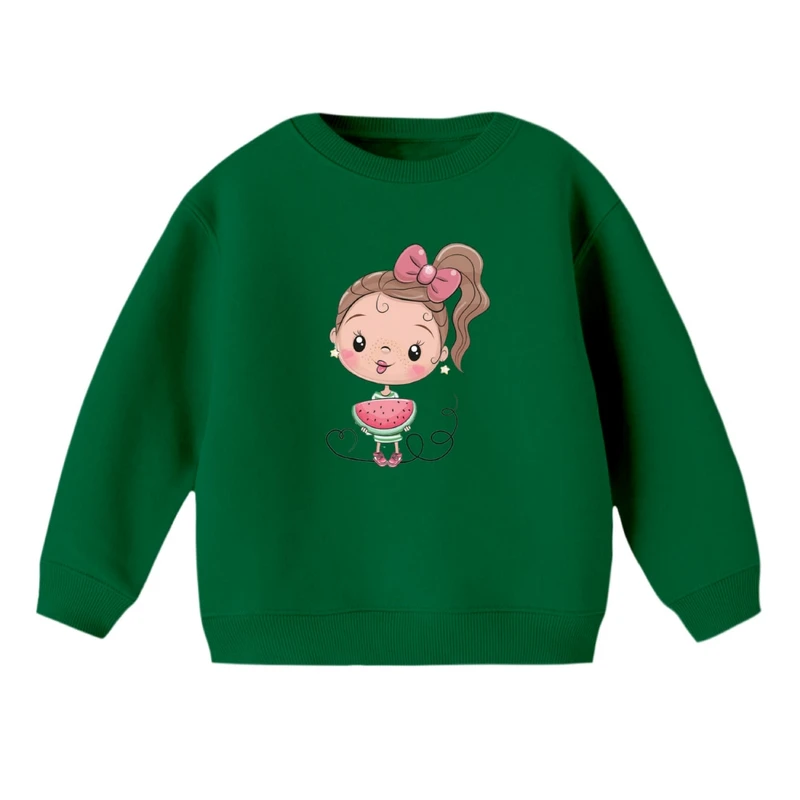 سویشرت بچگانه مدل دخترک یلدایی کد  11