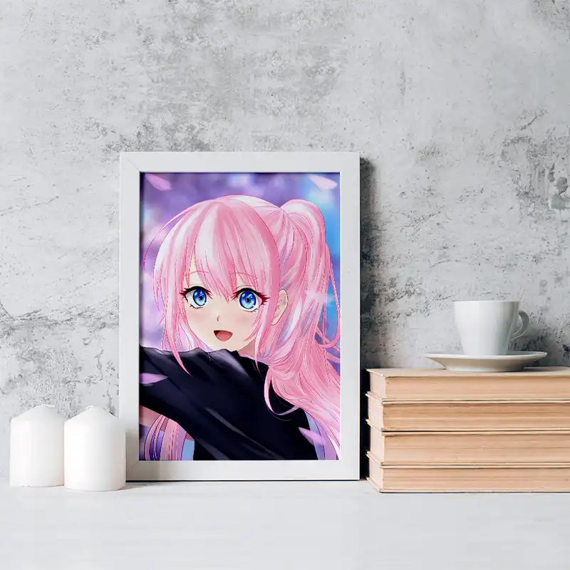 تابلو خندالو مدل شیکیموری سان انیمه شیکیموری کد 15848