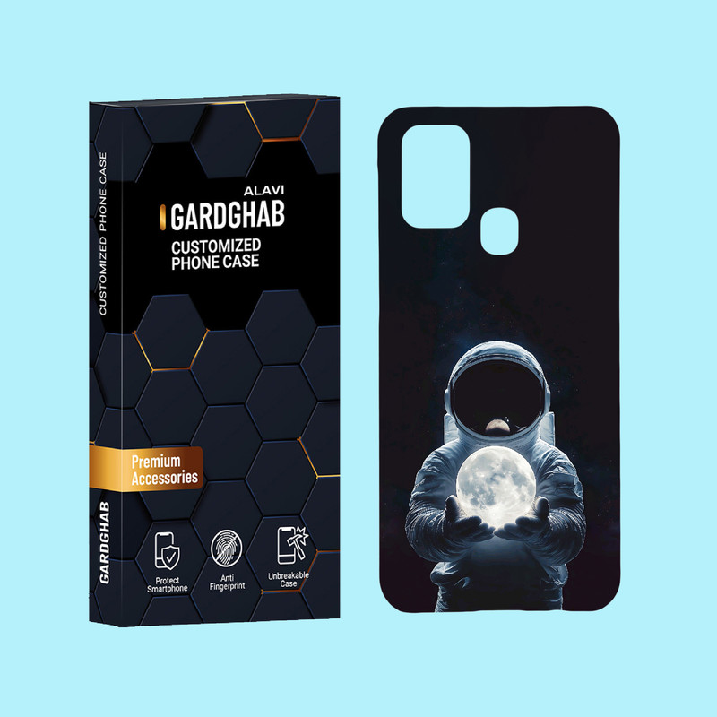 کاور گارد قاب علوی مدل فضانورد مناسب برای گوشی موبایل سامسونگ Galaxy M31