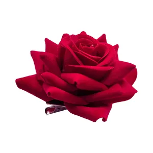 گیره مو زنانه مدل گل رز کد SNG254