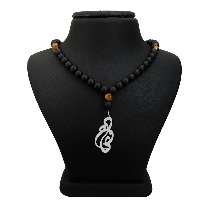 گردنبند نقره مردانه ترمه ۱ مدل وحید کد ma 2191 گردنبند نقره مردانه ترمه ۱ مدل وحید کد ma 2191