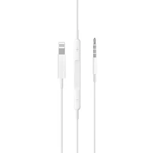 کابل تبدیل لایتنینگ به AUX مدل MH021 طول 1 متر