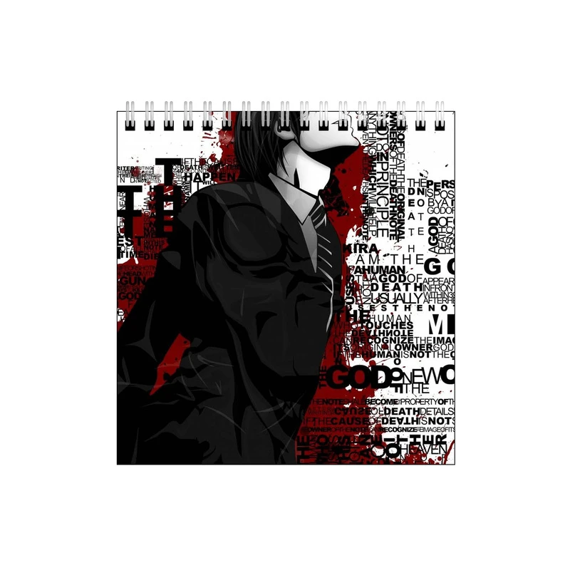 دفتر طراحی  مدل انیمه دفترمرگ کد 3561068