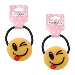 کش مو دخترانه مدل ایموجی کد KSH716 بسته 2 عددی